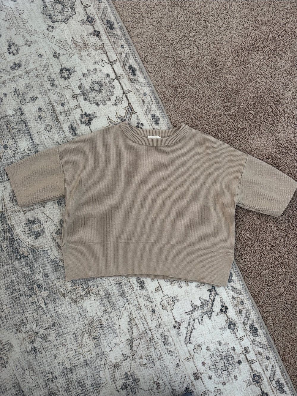 bohme Short-Sleeve Knit Sweater